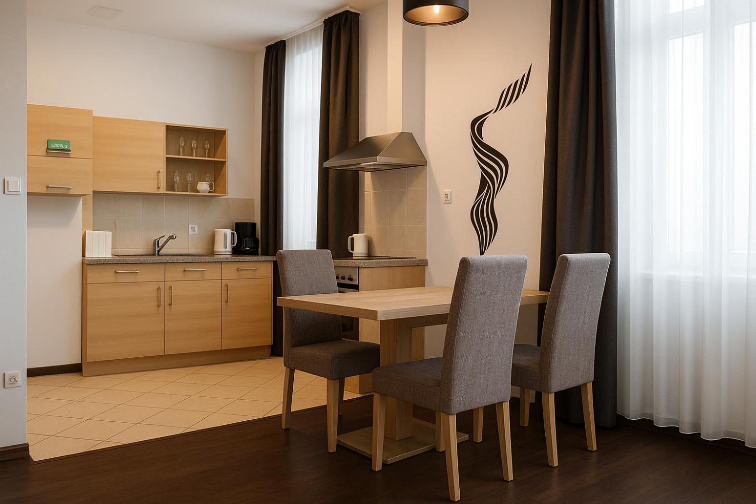 Deluxe One-Bedroom Apartment